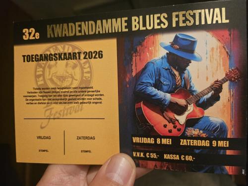 Blues Kwadendamme Weekendkaart
