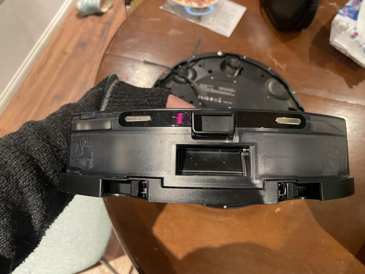 Robotstofzuiger met dweilfunctie