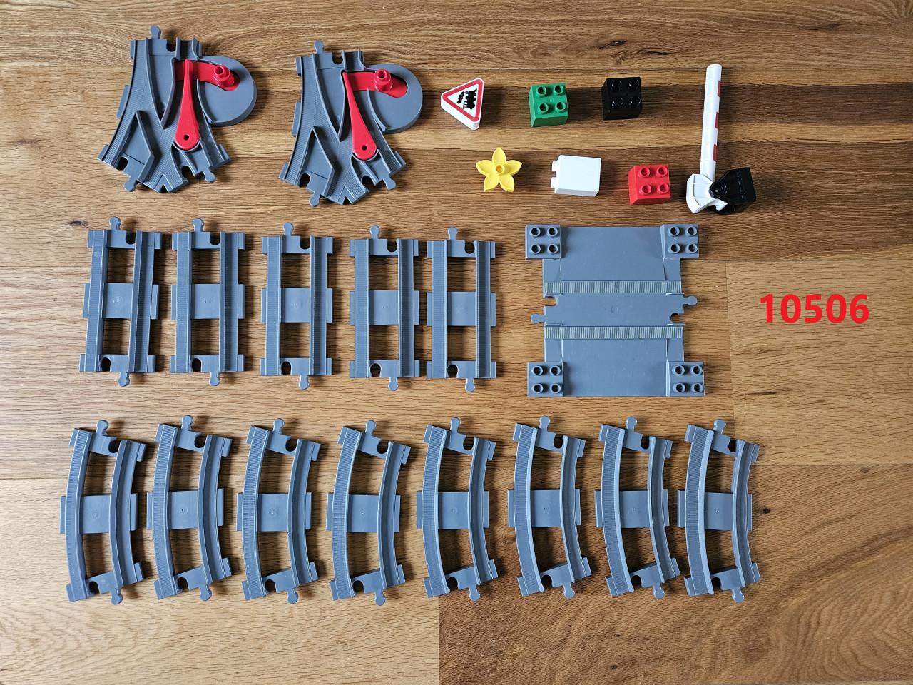 Grote hoeveelheid Duplo trein, 3 sets bij elkaar