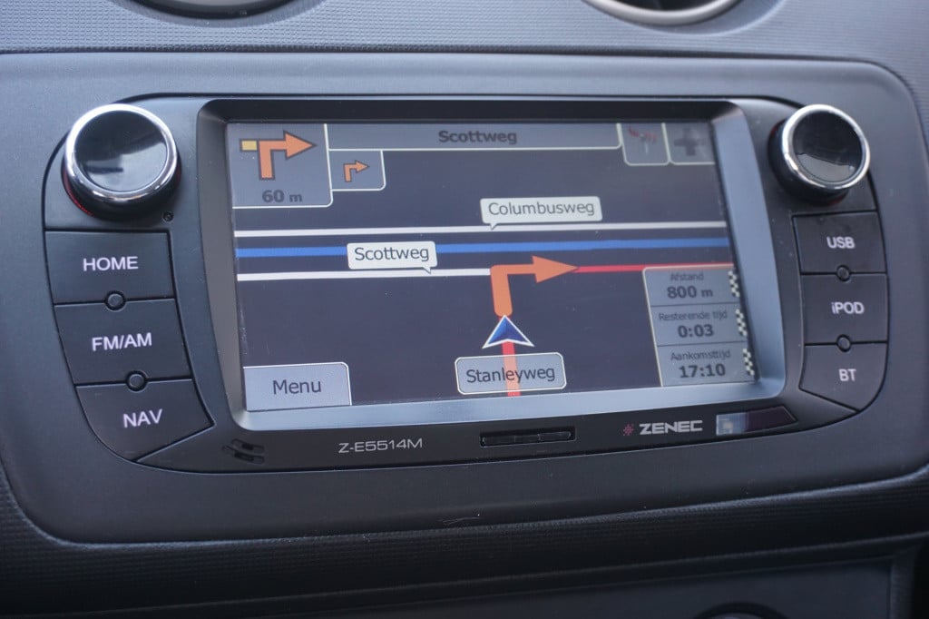 Seat Ibiza 1.6 reference airco / navi / cruise / elektr. ramen / stoelverw.