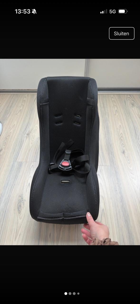 Peuterschaal fietsstoel baby/peuter