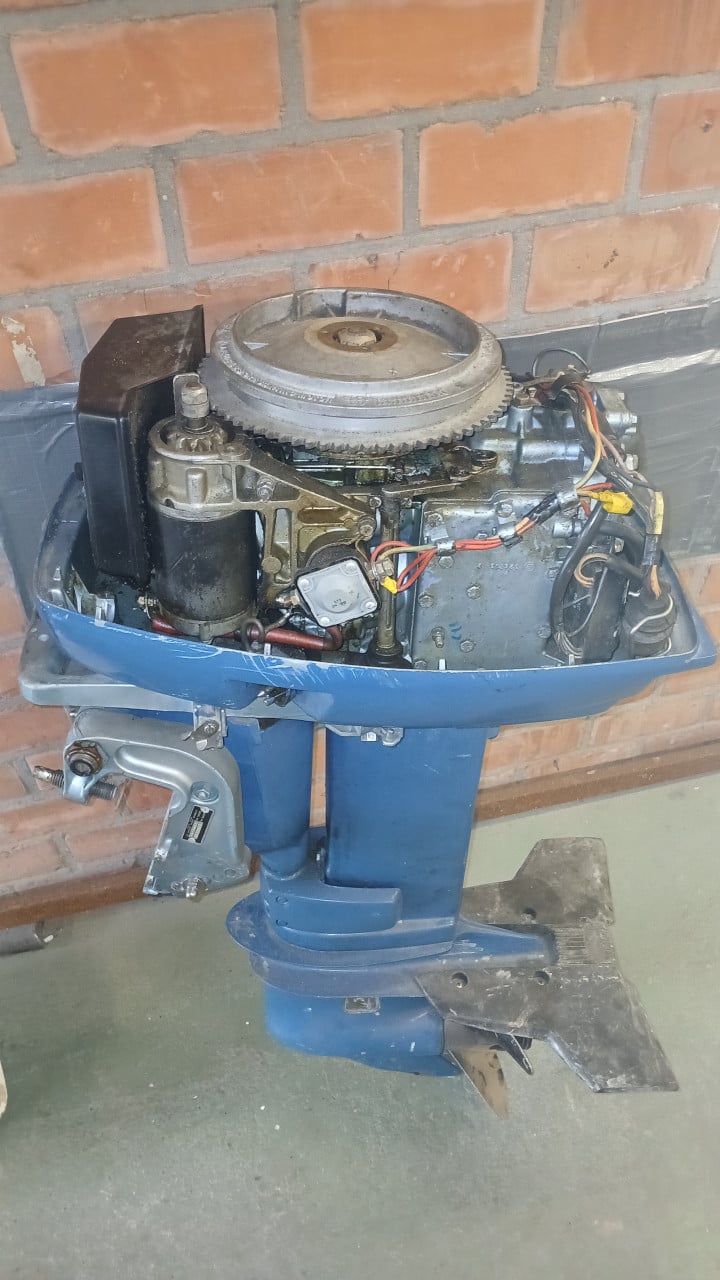 35pk evinrude kortstaart electric commercial