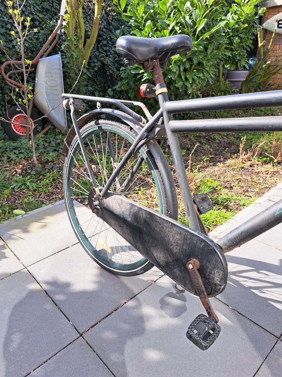 Oude heren Transportfiets