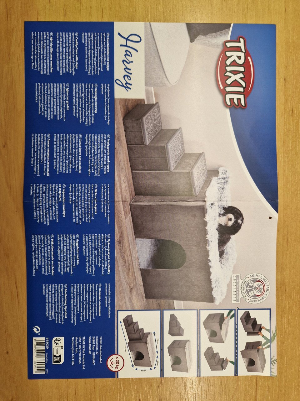 Trixie dierenhuis mand