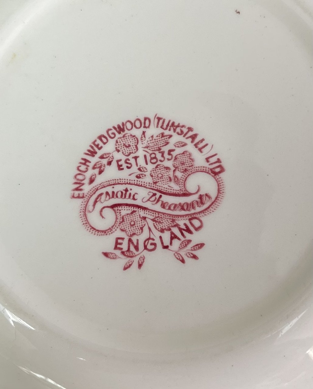 Enoch Wedgewood Tunstall ‘Asiatic Pheasants’