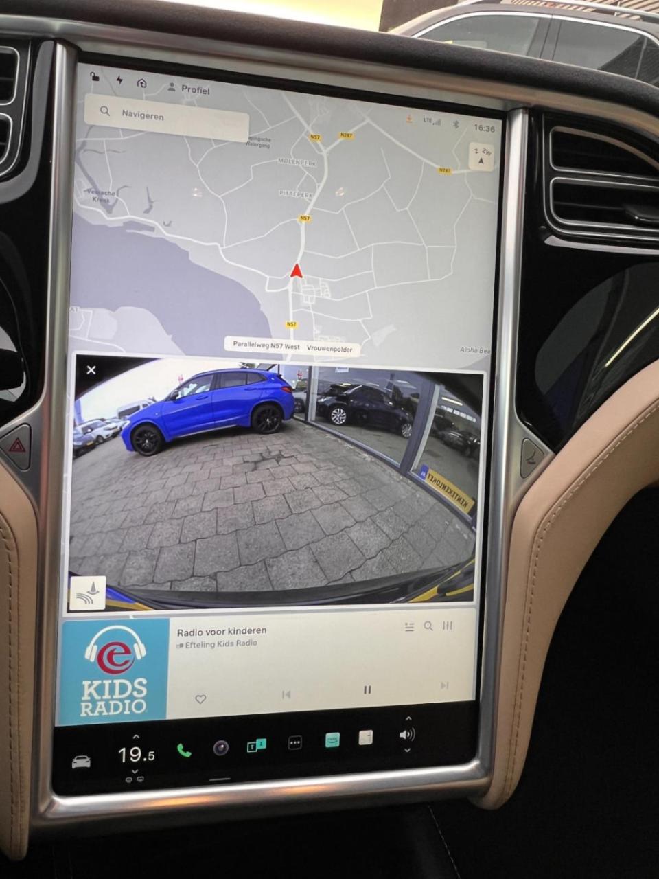 Tesla Model S 70d nieuw accupakket, leer, elektr. schuifdak, 21 inch velgen