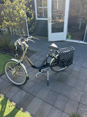 Gratis fiets Let op! lees de tekst