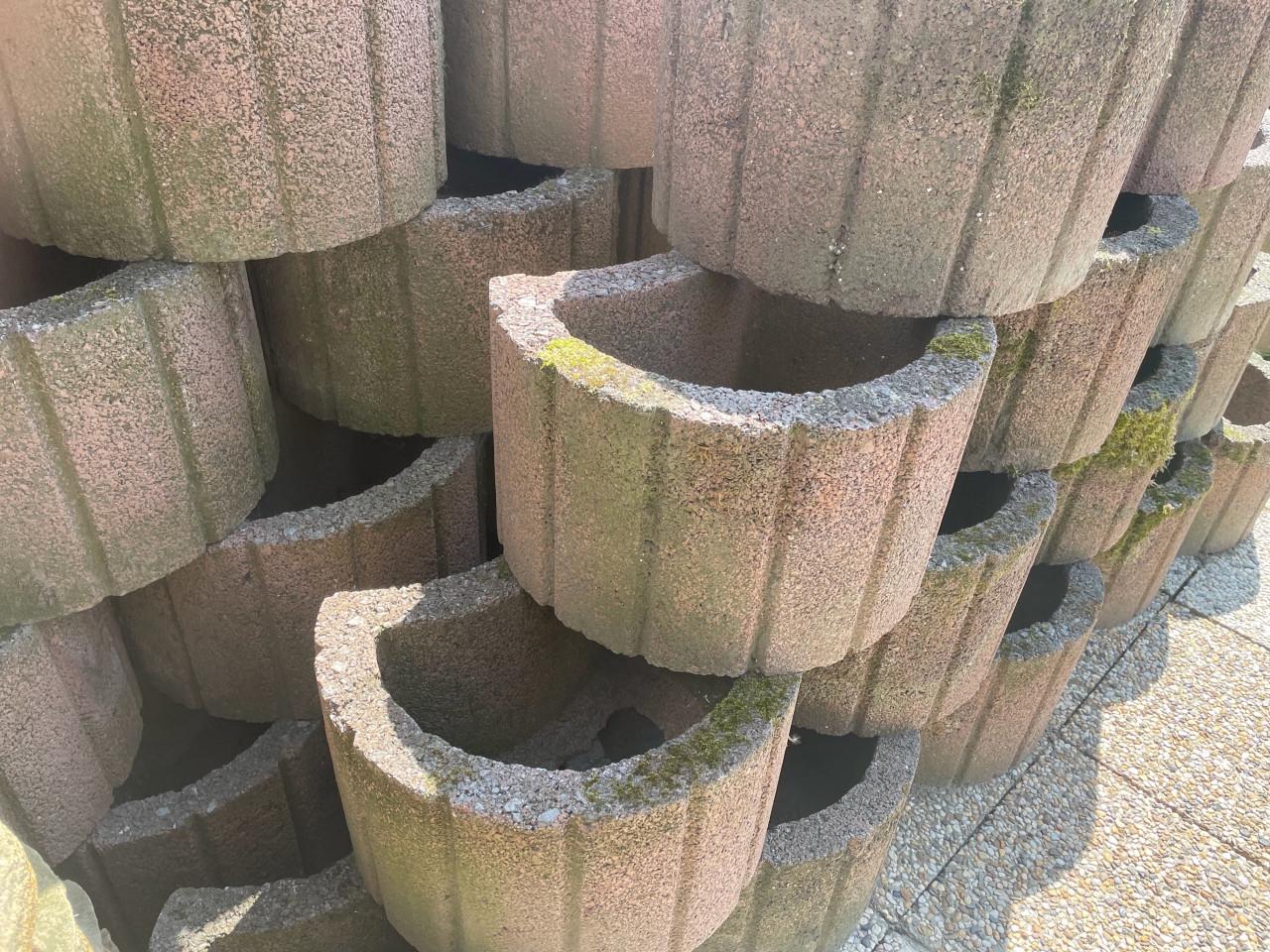 Bloembakken beton