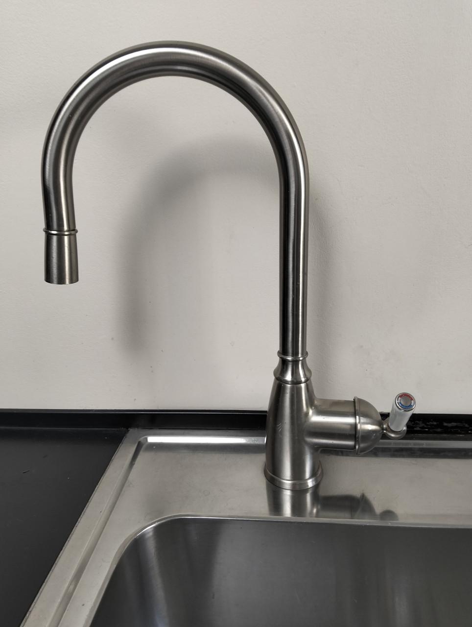 Kraan met uittrekgedeelte