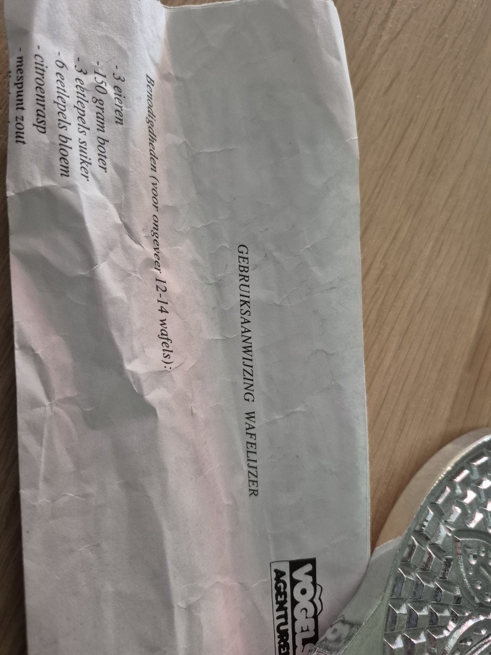 Wafelijzer/kniepertjes