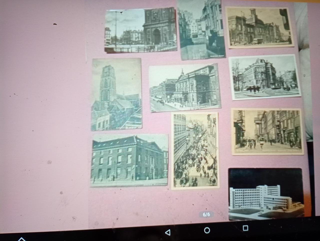 32 oude Ansichtkaarten Rotterdam