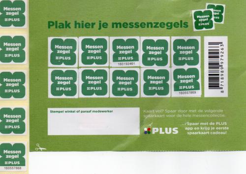 15 stuks  PLUS  Messenzegels  voor  € 1,50
