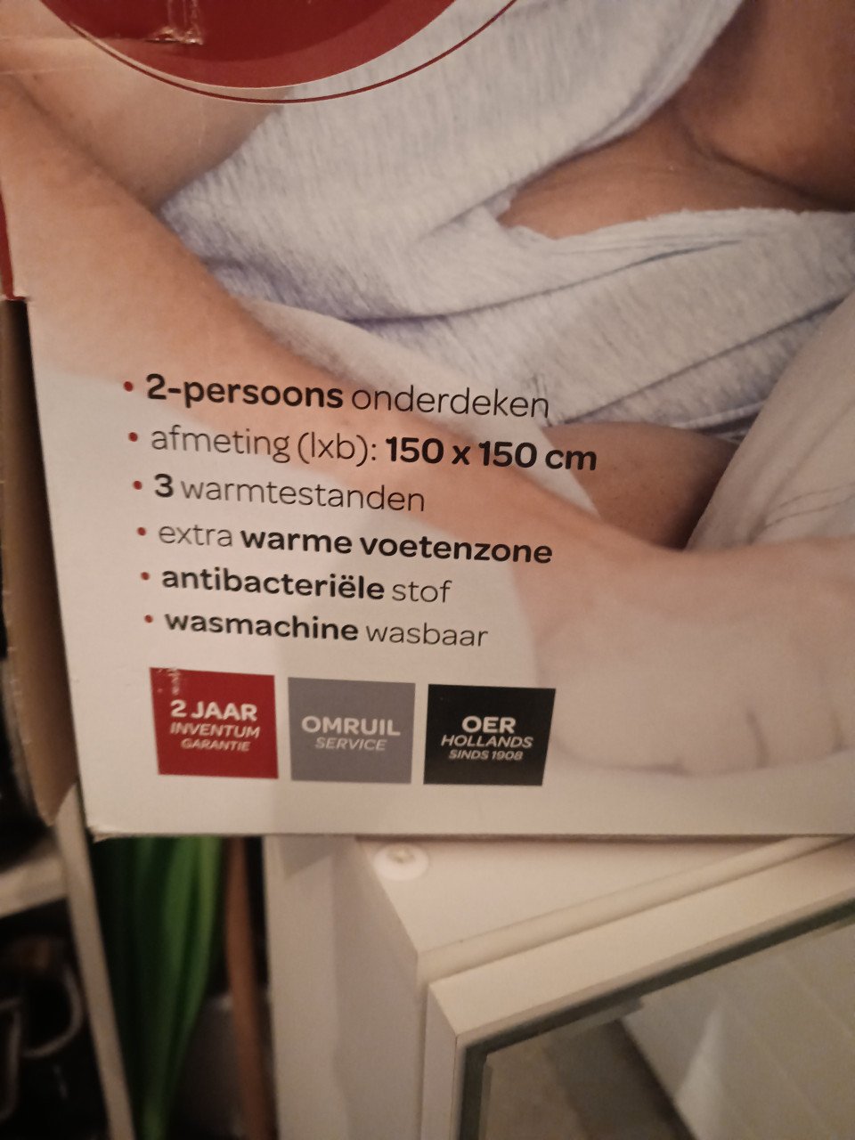 Twee personen elektrische deken