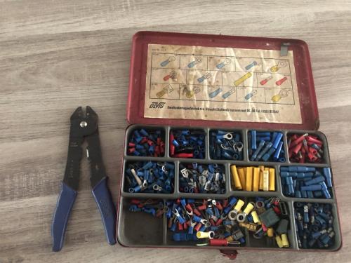 Olvis kabelschoenen en krimptang