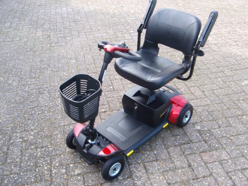 Zgan Pride GOGO opvouwbare 4wiel scootmobiel slechts enkele keren gebruikt