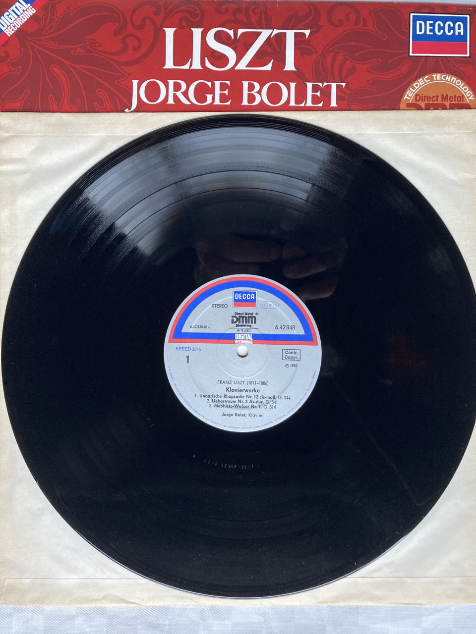 Franz Listz Jorge Bolet C.Bechstein Pianofortefabrik