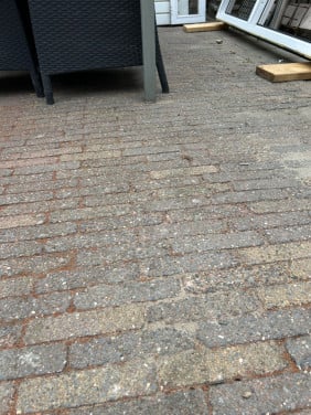 Straatsteentjes, 20x5cm, ca 10m2