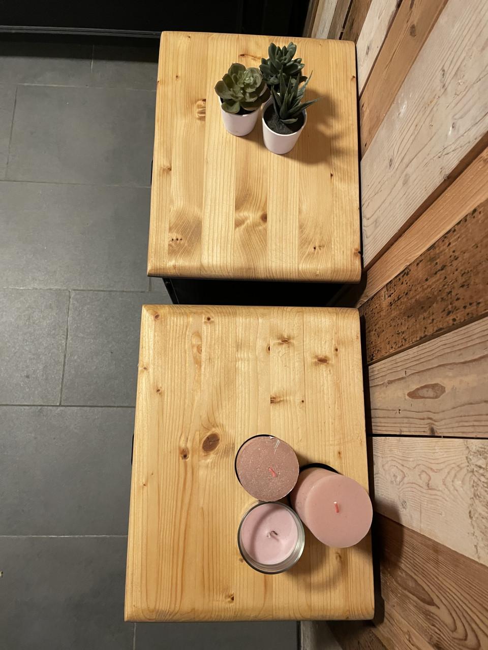 Vintage nachtkastjes