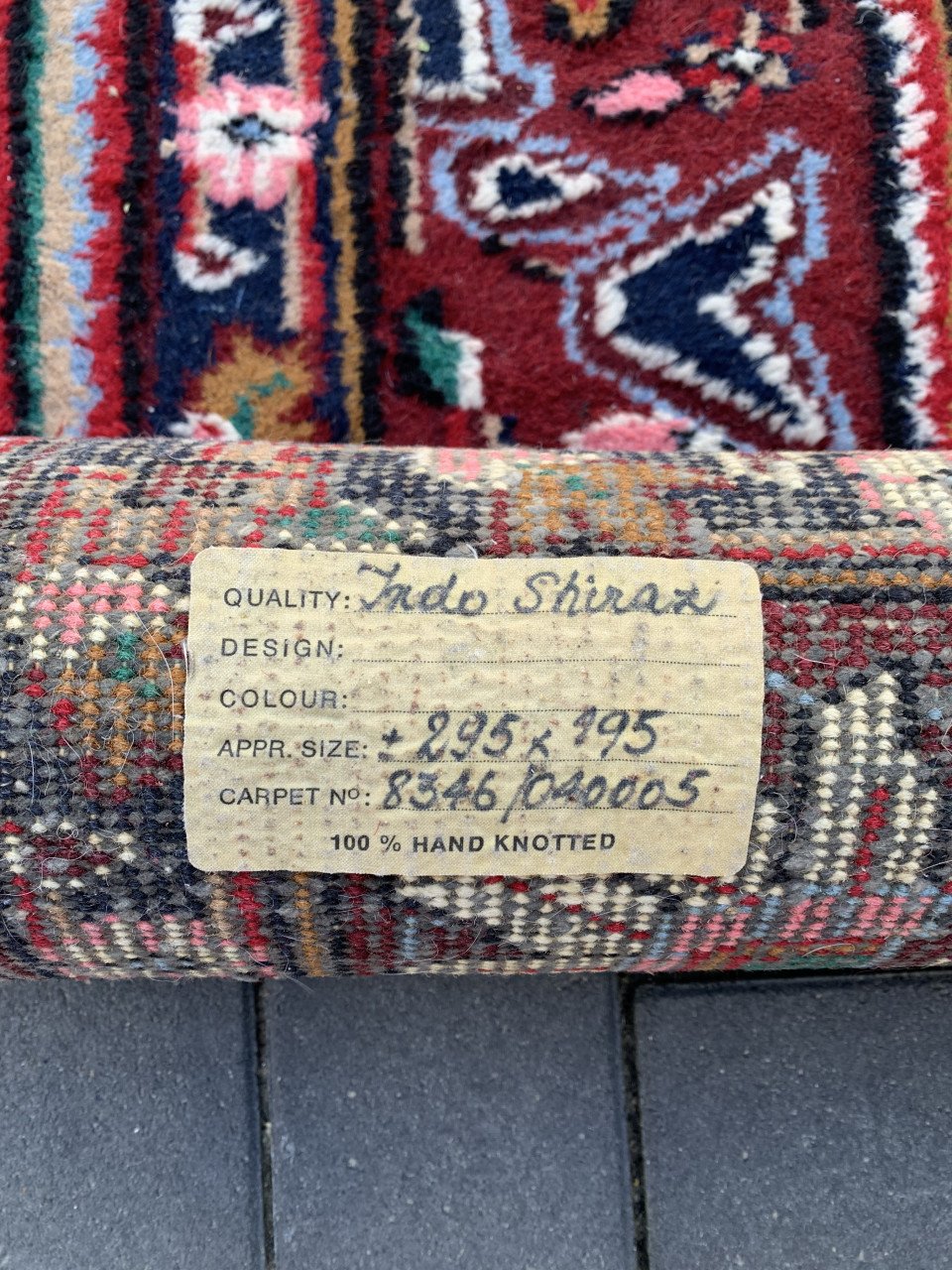 ✨Waanzinnig Mooi Handgeknoopt Vintage Vloerkleed ✨295 bij 195 cm✨