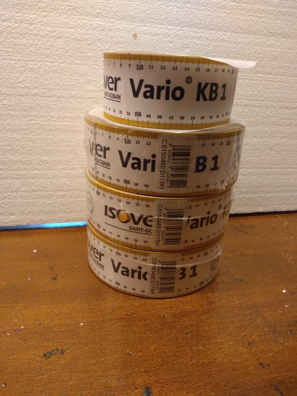 Vario KB1 isolatietape 40 meter x 60 mm(137 Meter )