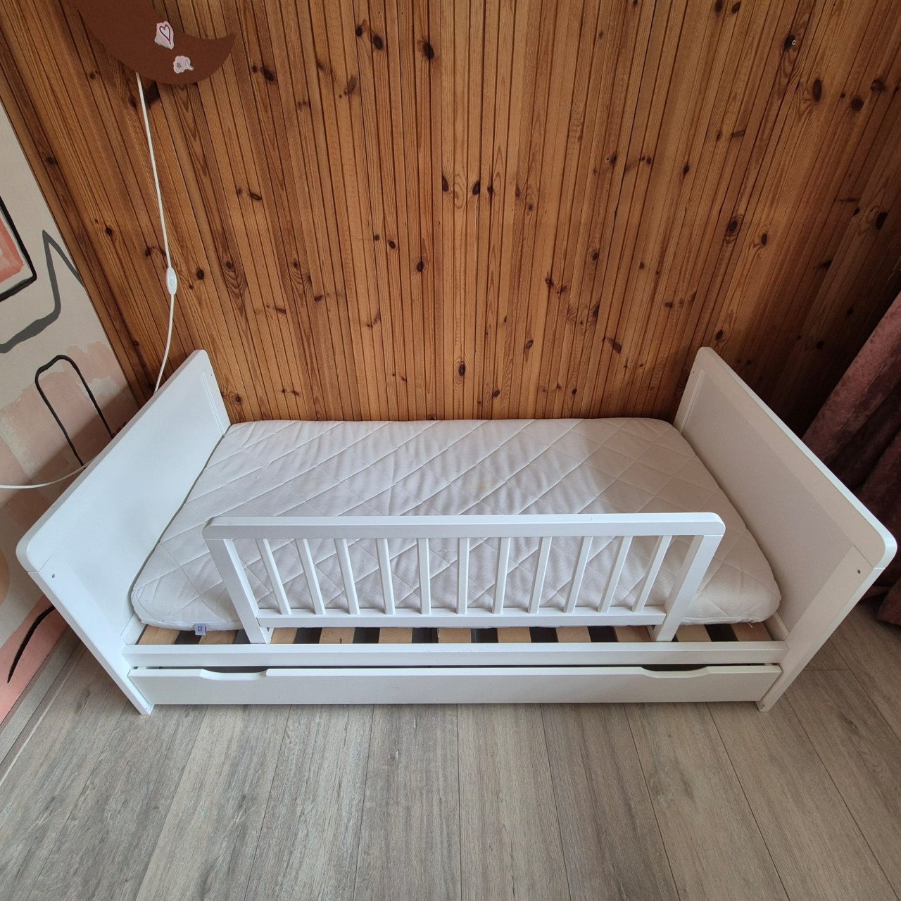 Evolutif Aurore meegroeibed matras + Aerosleep matrasbeschermer.