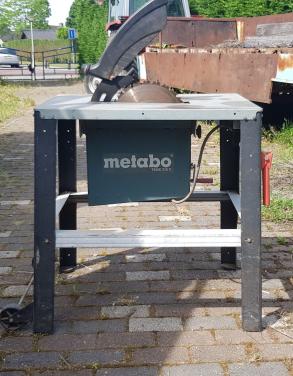 Tafelzaag / bouwcirkelzaak metabo