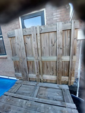 Tuin schutting