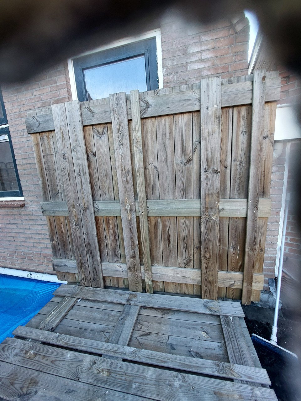 Tuin schutting