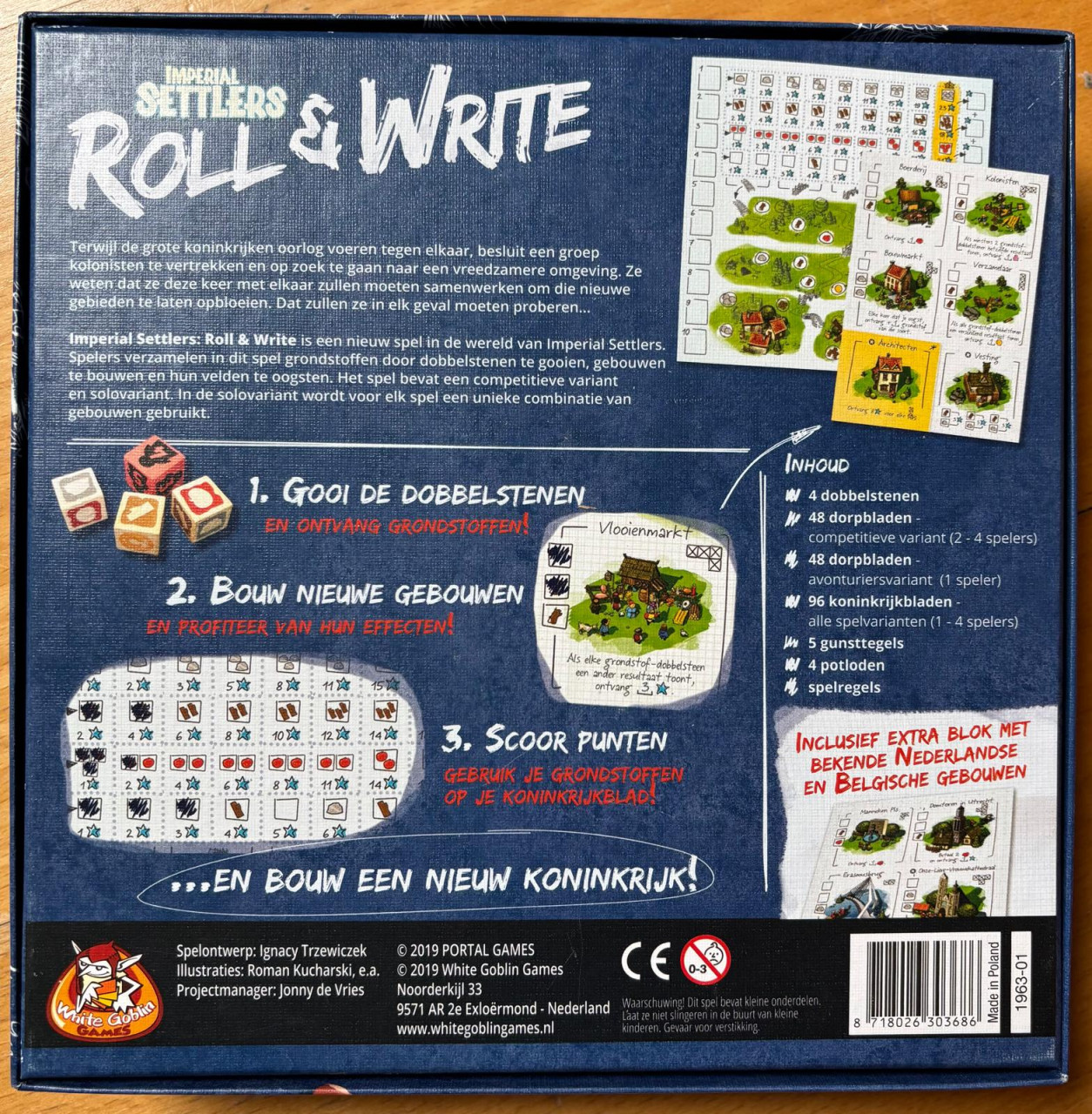 Imperial Settlers: Roll & Write