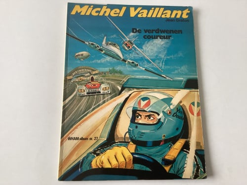 Michel Vaillant.  De verdwenen coureur.   WHAM - album nr. 27.  1980