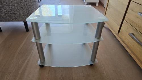 Glaszen TV meubel