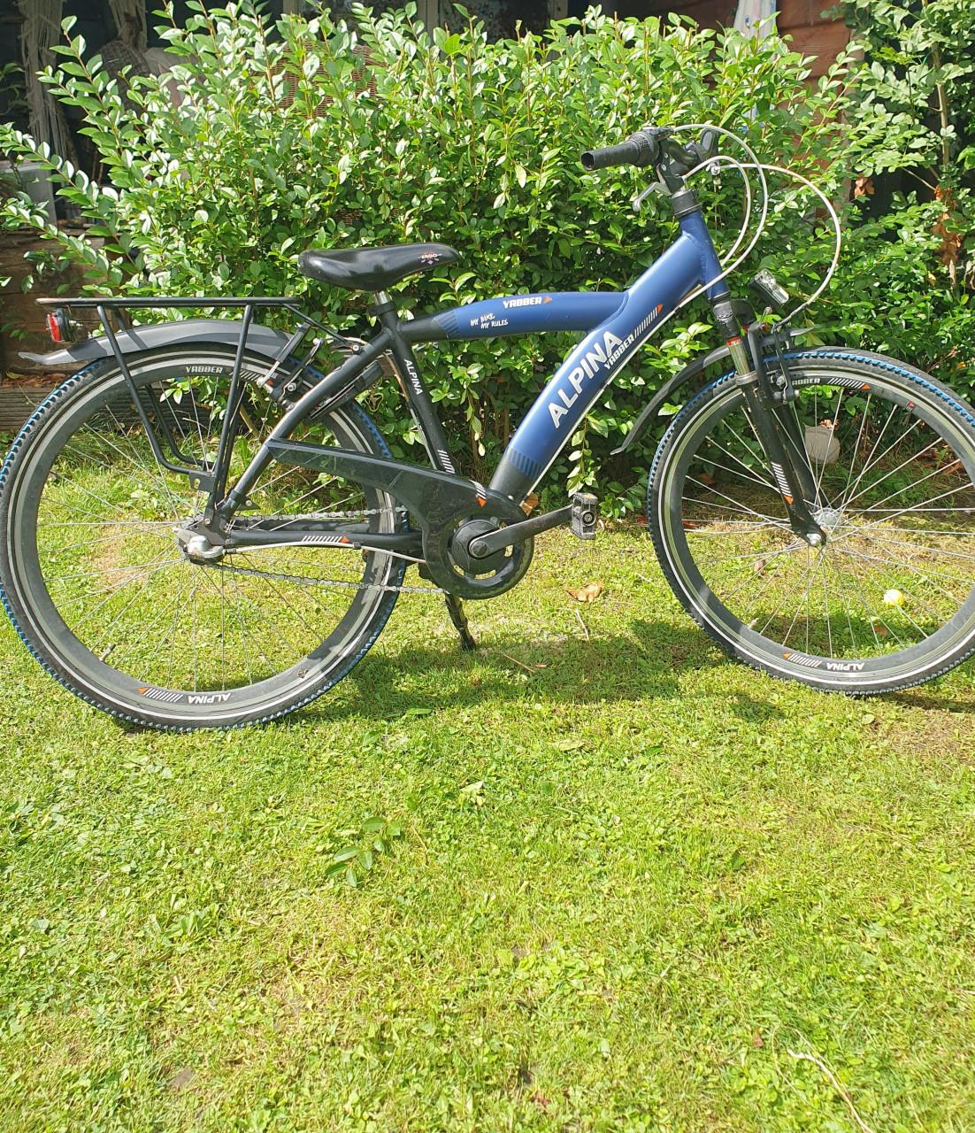 Alpina fiets jongens