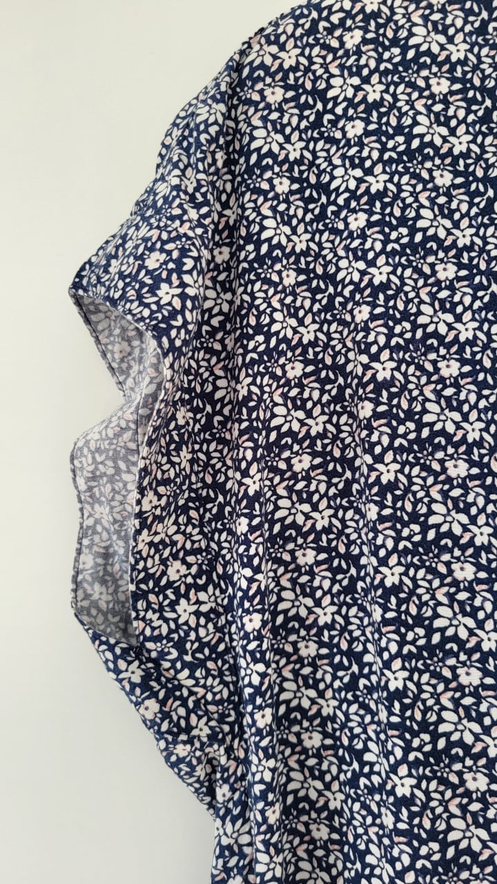ESPRIT gebloemde viscose blouse top, mt 36
