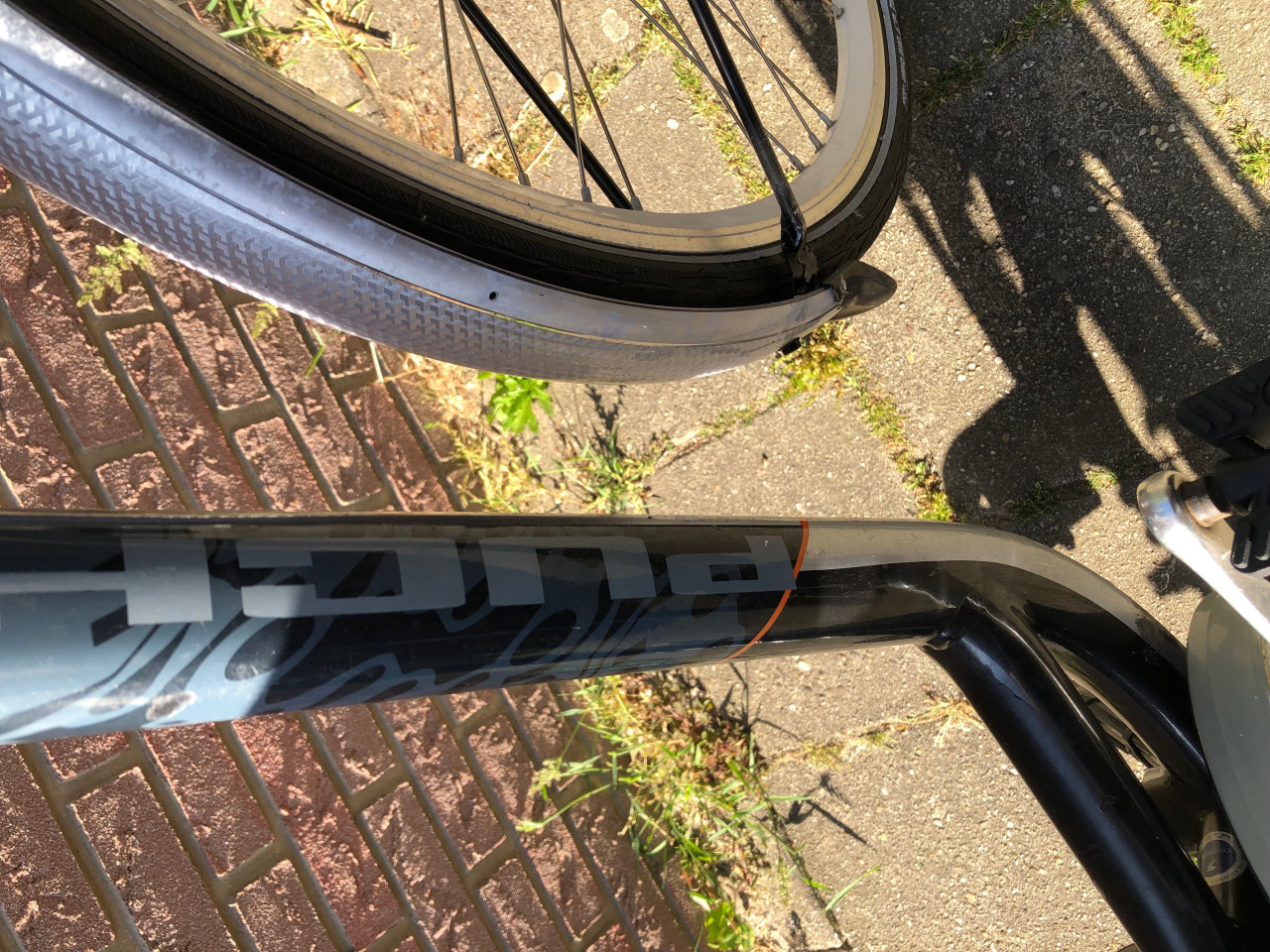 Damesfiets.
