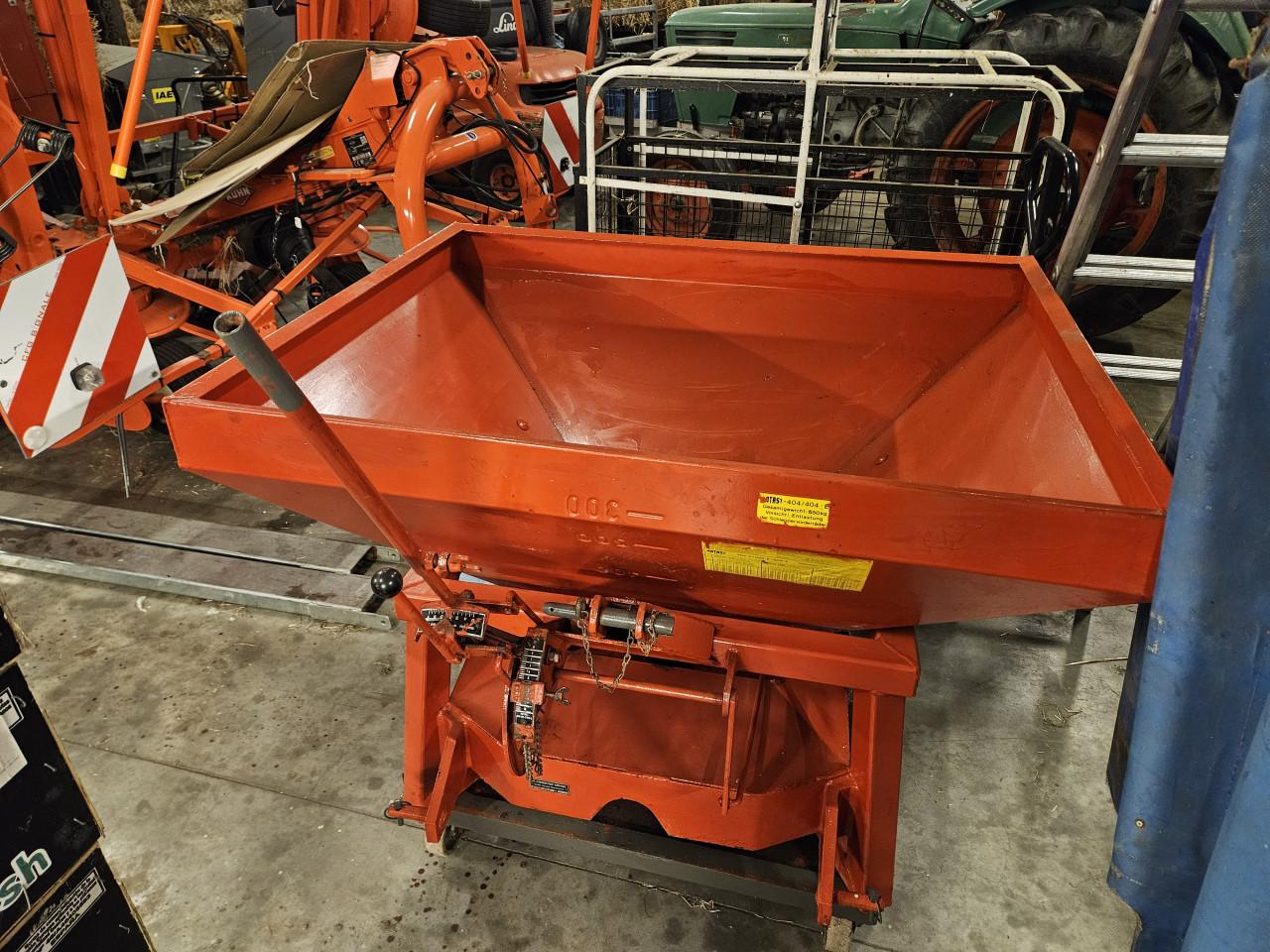 Kunstmestrooier/zoutstrooier