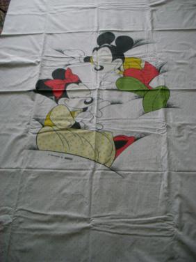 Mickeymouse bedset (kussen en overtrek)