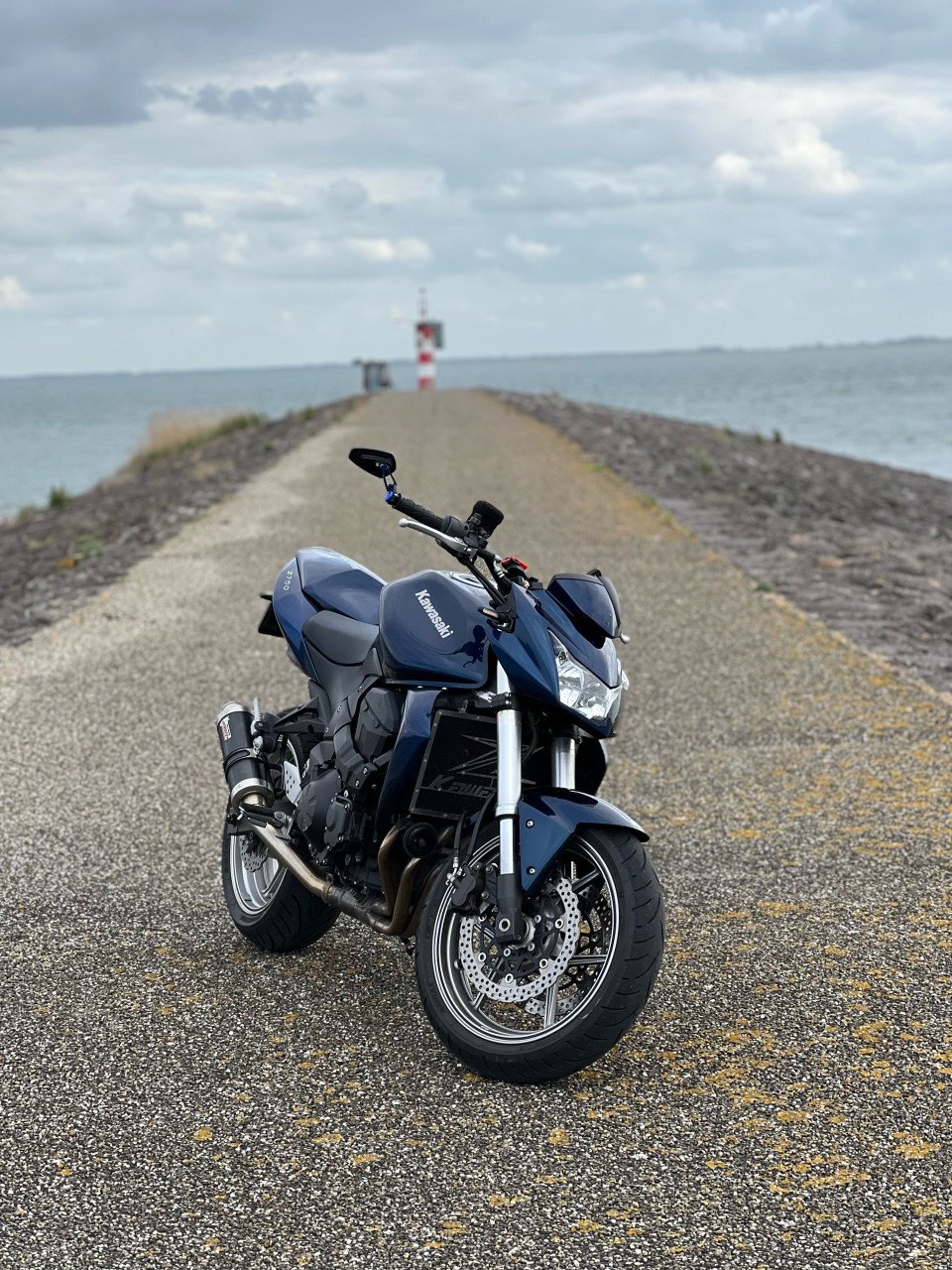 Kawasaki z750 Blauw 2008