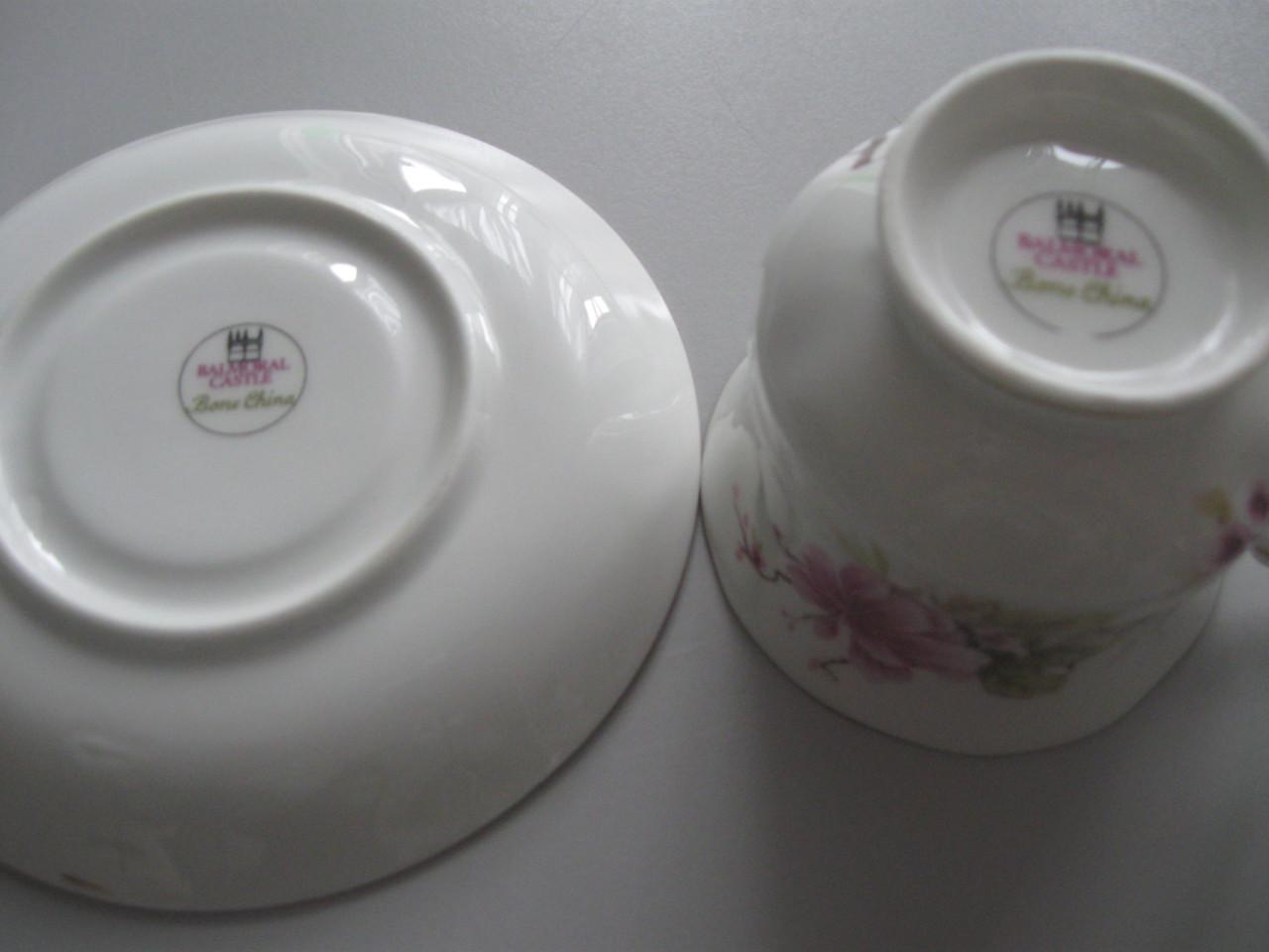 Porselein kop en schotel