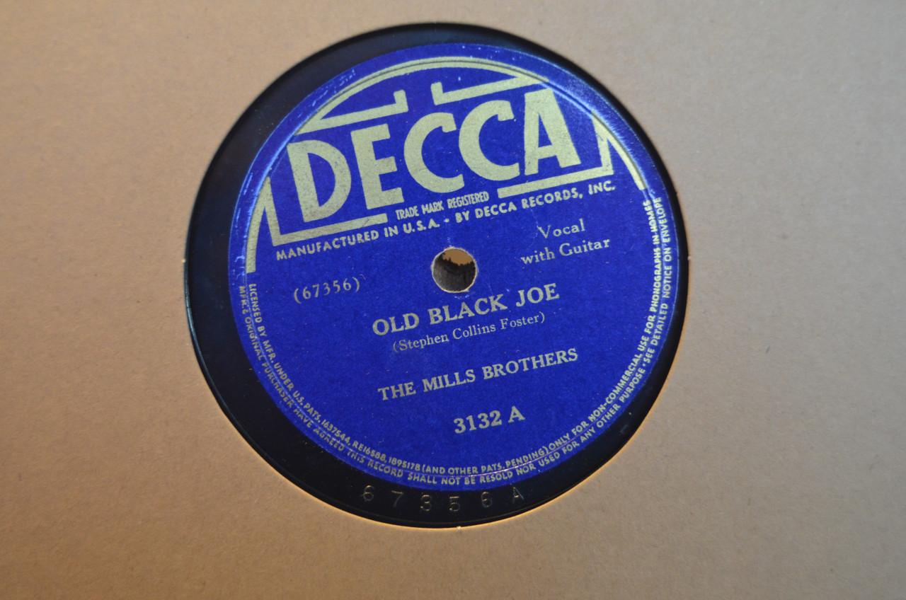 78 rpm Mills Brothers jaren '40 en '50 héél veel stuks. (7)