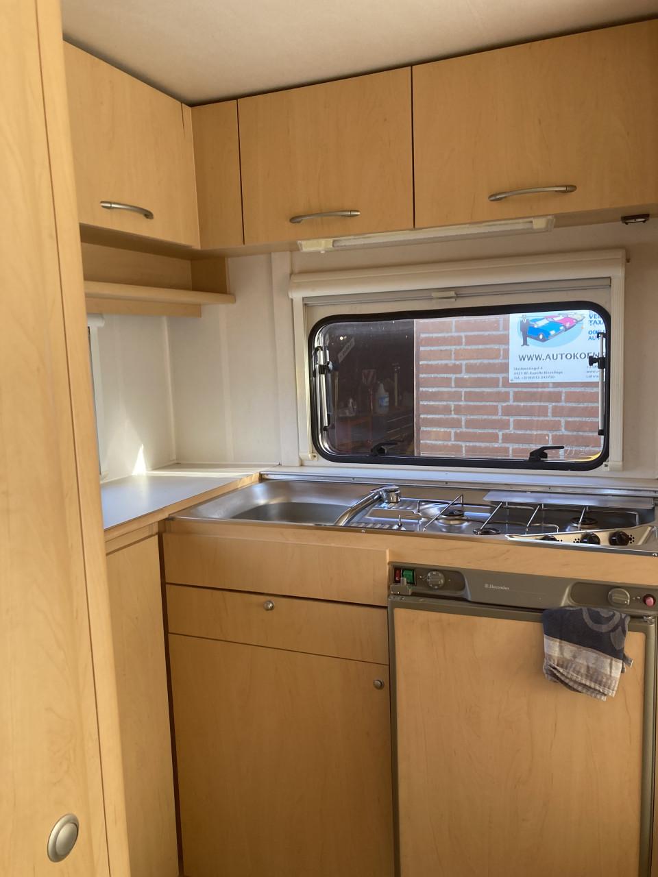 Nieuwstaat verkerende Delta uit 2001 - Truma kachel - Voortent