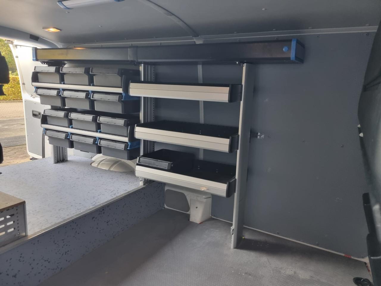 Sortimo Kasten systeem met lades voor VW Transporter L2