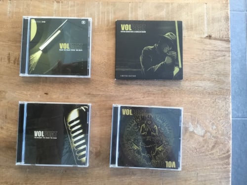 Volbeat cd’s te koop. Per stuk 3 euro. Vier voor 10 euro