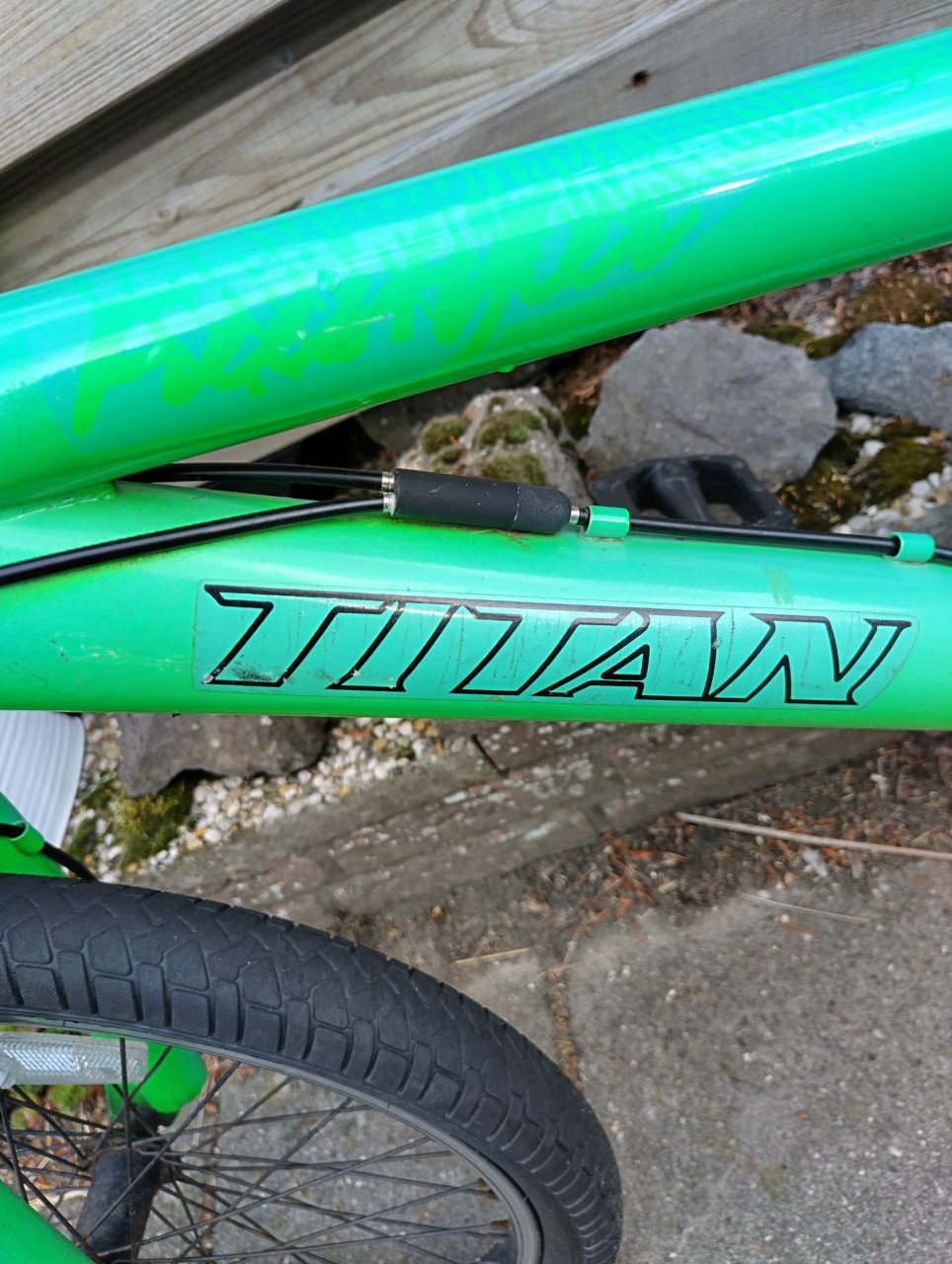 Titan bmx stuntfiets opknapper