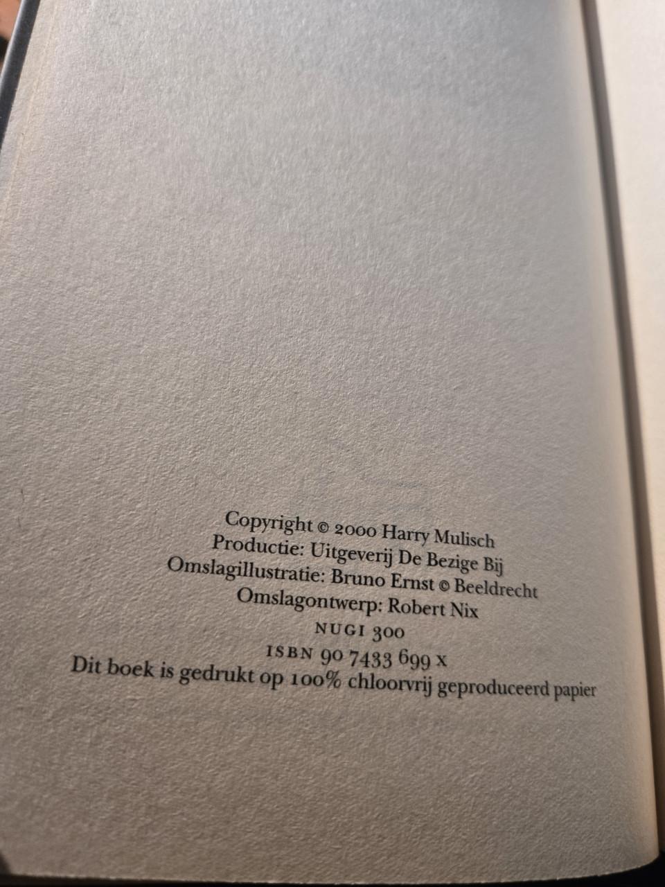 Boek: Het theater, de brief en de waarheid, 2000 van Harry Mulisch.