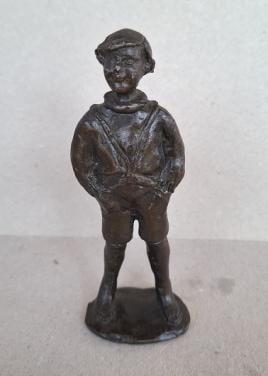 Bronzen Sculptuur "Binkie"  Lees Adv.
