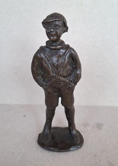 Bronzen Sculptuur "Binkie"  Lees Adv.