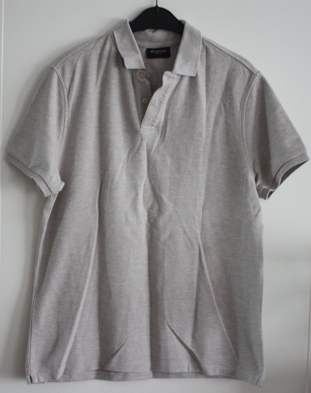Bruin beige polo maat m