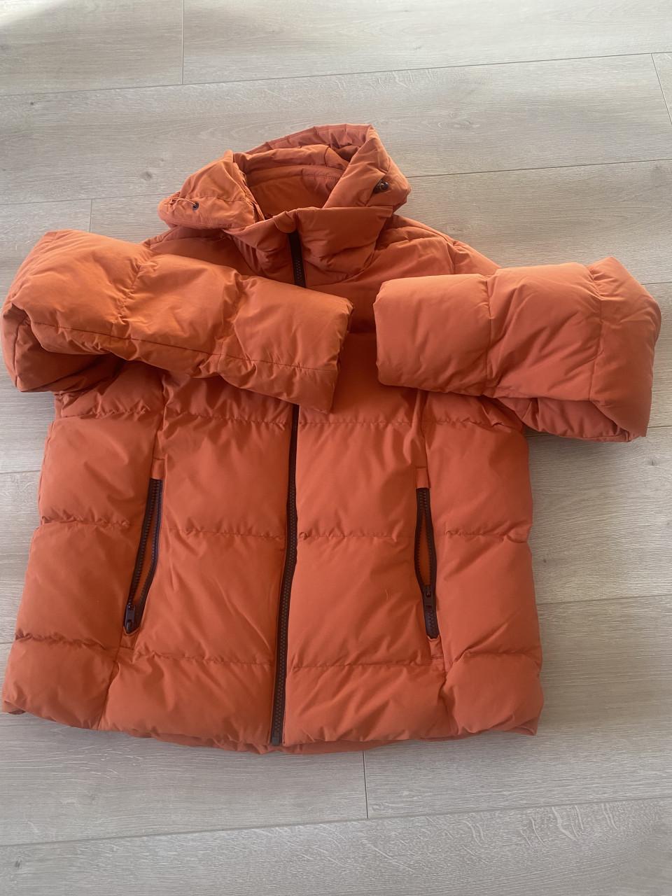 Oranje winterjas Human Nature Mt M
