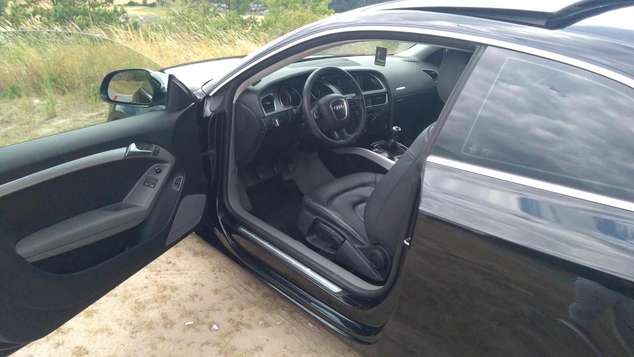 Audi A5 S-Line 1.8 TFSI Coupe (2008) – Zwart – Sportief & stijlvol
