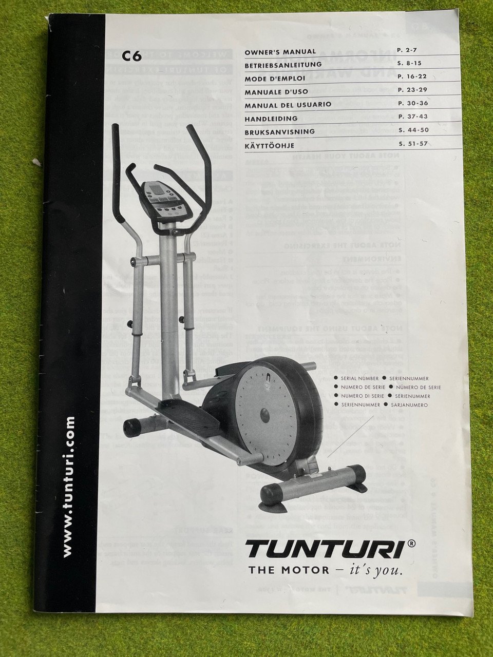 Professionele Tunturi crosstrainer
